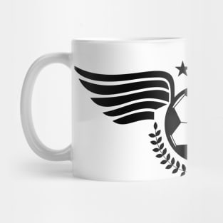 wing soccer football championship Mug